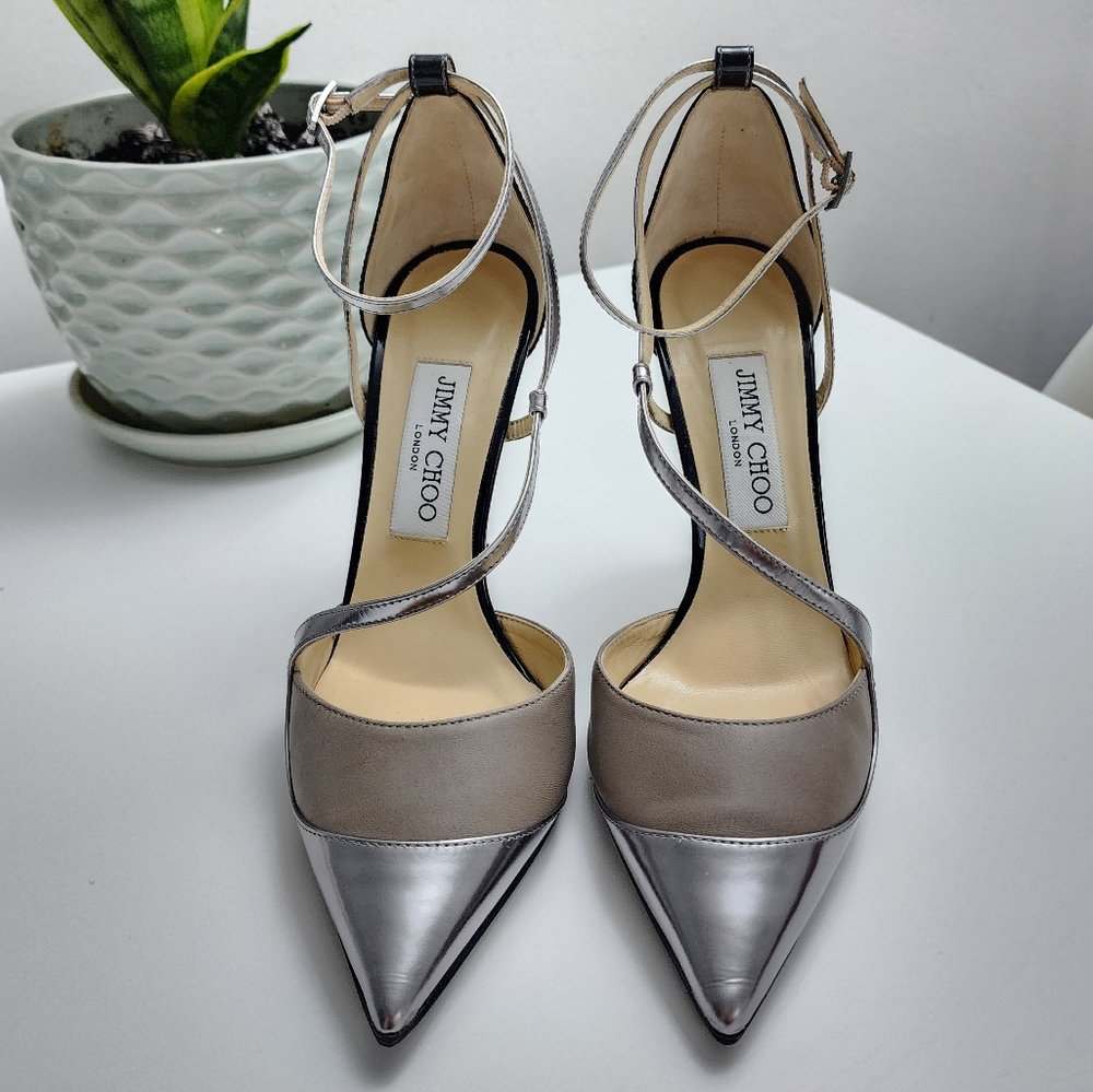 Jimmy Choo Mutya Pointed-toe Pumps